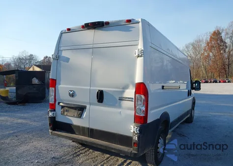 2023 Ram Promaster 2500 High Roof 159 Wb из США, поврежденный, VIN 3C6LRVDG9PE567940